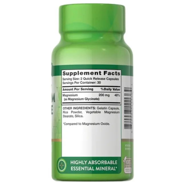 Magnesium Glycinate | 60 Tabs - Image 6
