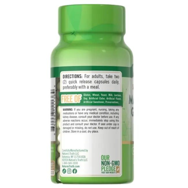 Magnesium Glycinate | 60 Tabs - Image 7