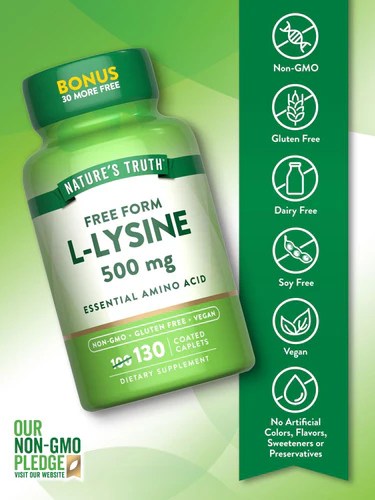 L-Lysine 500 mg - Image 4