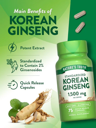 Korean Ginseng 1500 mg - Image 5